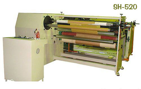 SH-520 雙軸交換復捲機